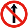 No straight ahead